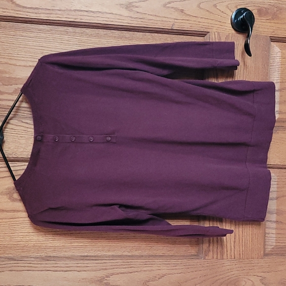 Loft Maroon Sweater - Picture 2 of 5
